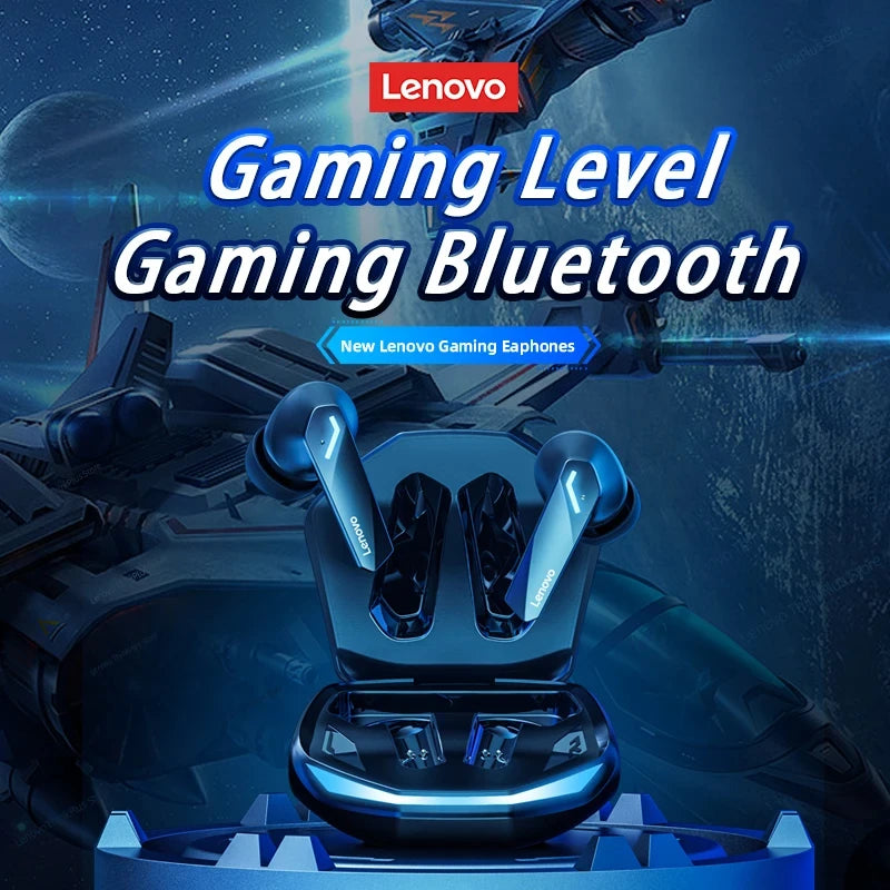 Choice Lenovo GM2 Pro HD Call Dual Mode Gaming Headset Wireless Bluetooth V5.3 Earphone HiFi Low Latency Music Headphones
