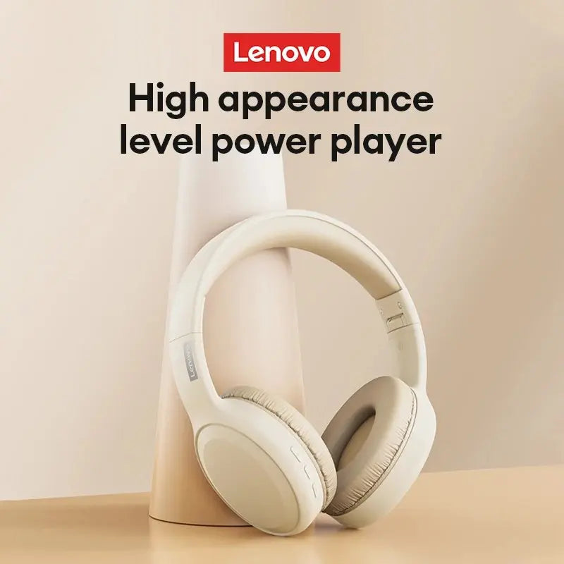 Choice Lenovo TH30 Wireless Bluetooth 5.3 Headphone Sport With Mic Music Headset Foldable Low Latency Gaming Earphone For Xiaomi