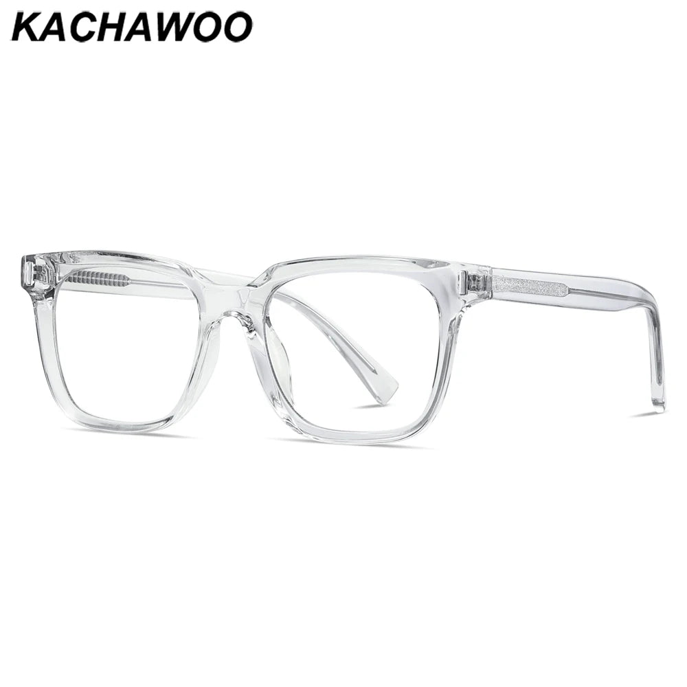 Blue Light Blocking Glasses – TR90 Square Frame Computer & Gaming Eyewear for Men & Women, Anti-UV Ray Blue Blockers in Trendy Korean Style